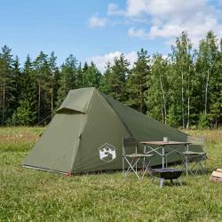 Tente tunnel Vert olive 215 x 100 x 90 cm Polyester et Acier