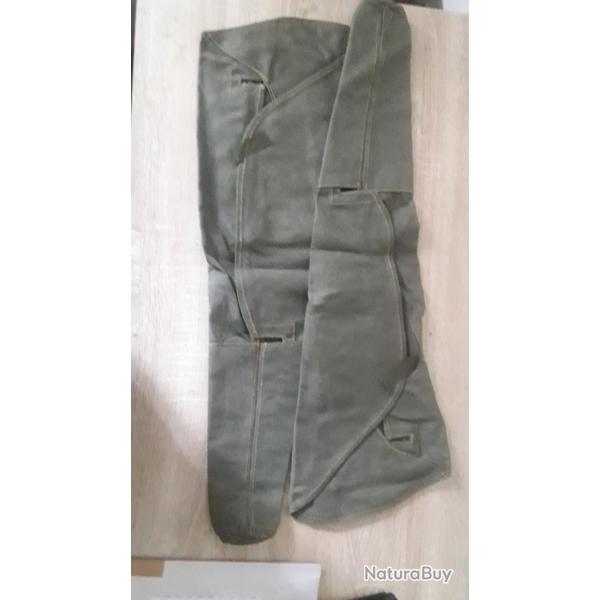 Lot 2 Sacoche armee polonaise housse en toile, AKSU
