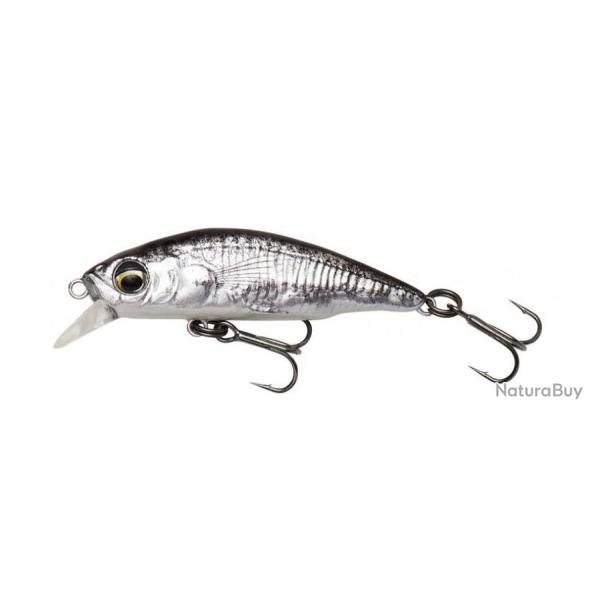 Poisson Nageur Savage Gear 3D sticklebait Twitch 4,5cm Black Silver