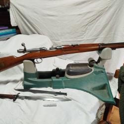 Magnifique carabine de cavalerie Carl Gustav 1894 calibre 7x57 mauser