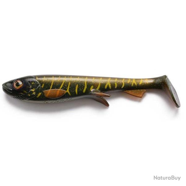 Leurre Souple Wolfcreek Shad 2.0 15cm 15cm 30g GREEN MOTOROIL PIKE