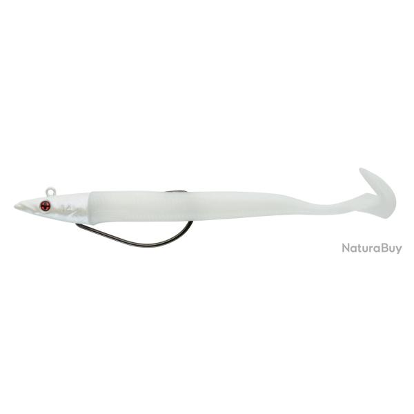 Leurre Souple Sakura Sodium Eel 190 19cm 45g 077 - Pearl White