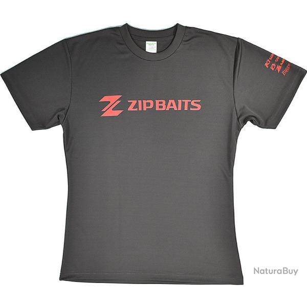 T-Shirt Zip Baits Mesh Red L Red