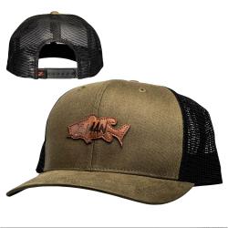 Casquette Z-Man Bad Azz Bass Trucker Hatz Green Black