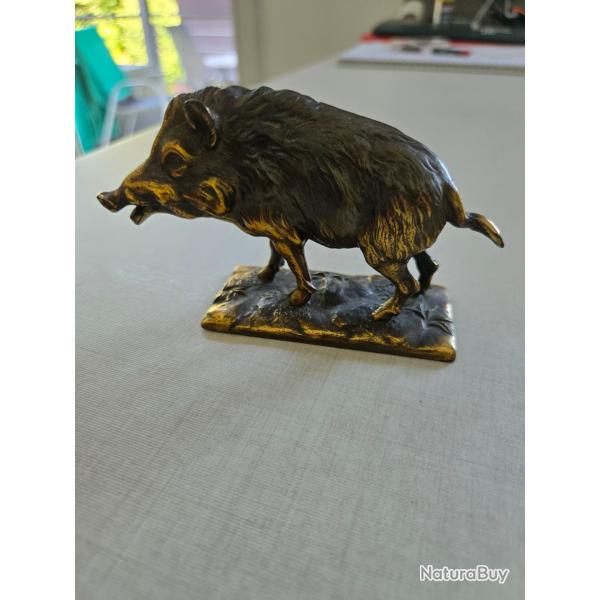 Sanglier en laiton