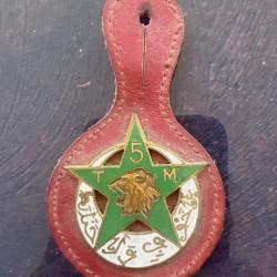 pucelle 5&deg; R&eacute;giment de Tirailleurs Marocains. arm&eacute;e fran&ccedil;aise
