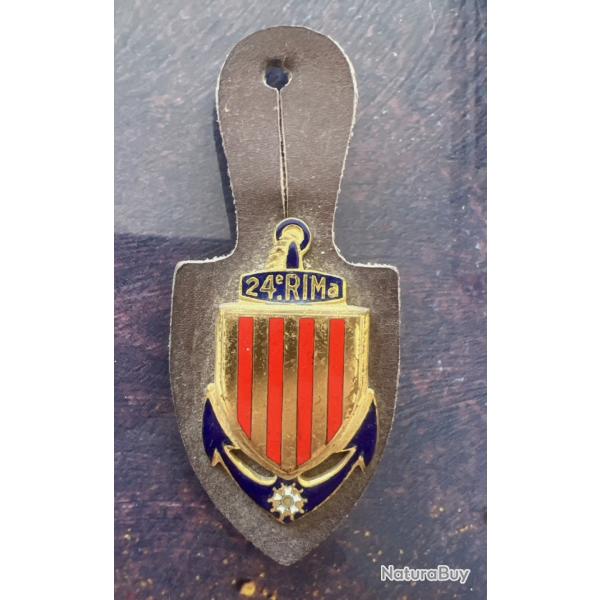 insigne pucelle 24 Eme R�giment D'infanterie Marine