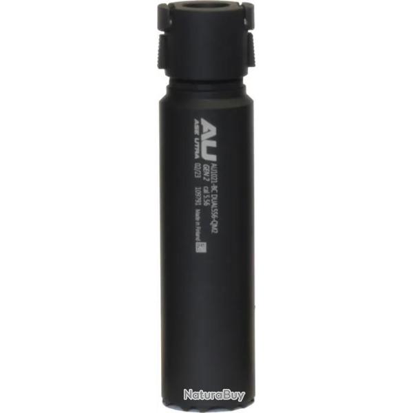 Mod�rateur de son ASE Utra Dual - Cal.5.56 - QM2 BL Cal.5.56 - 155 mm - Nato A1/A2 - Cerakote Noir