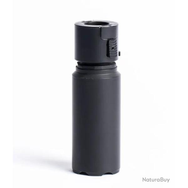 Mod�rateur de son ASE Utra Dual Mini Cerakote - Cal.5.56 - BL - 130mm