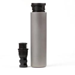 Mod&eacute;rateur de son ASE Utra SL7i Inox - Cal.30 - 5/8x24 + Frein de bouche Borelock