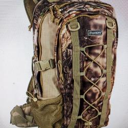 Pro hunt sac a dos 20l avec compartiment arme ghost camo forest evo