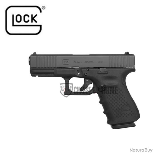 Pistolet GLOCK 19 Gen4 FS Cal 9x19