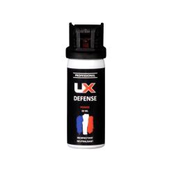 LOT DE 2 Bombes De Defense Ux Gel Poivre 50ml Capot Clapet