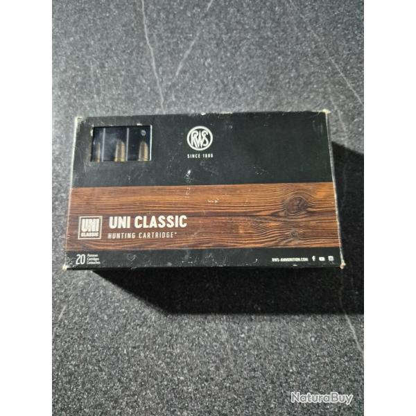 Vend boite Rws 9,3x62  Uni classic