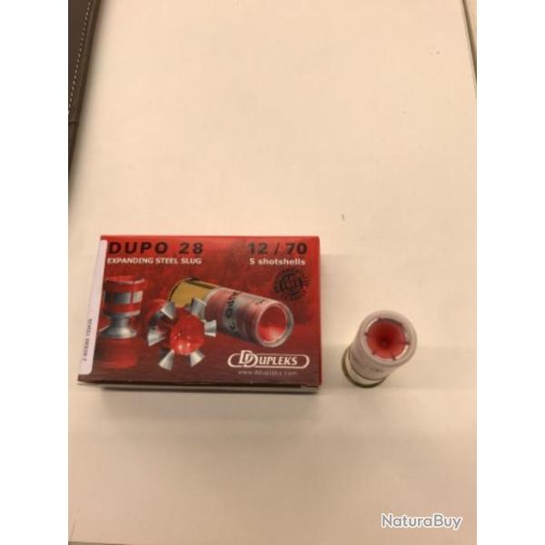 1 boite de Balles Dupo 28 cal.12/70