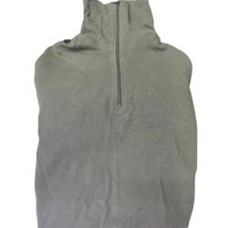 T-shirt manche longue Kaki (avec demi col) - Taille 96