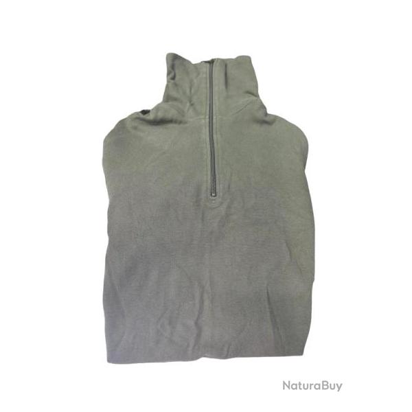 T-shirt manche longue Kaki (avec demi col) - Taille 96