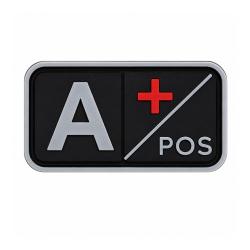 Patch Groupe Sanguin PVC 3D A+ / A POS