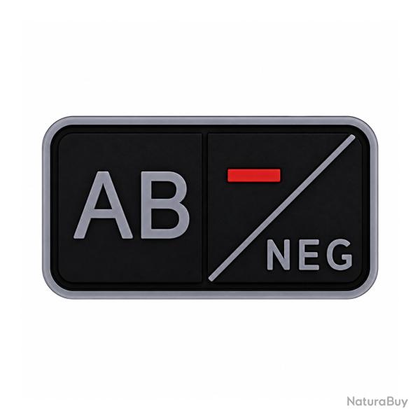 Patch Groupe Sanguin PVC 3D AB- / AB NEG