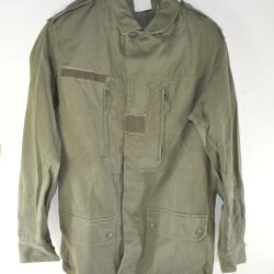Veste Arm&eacute;e Fran&ccedil;aise F1 ann&eacute;es 1980. Vert. 96L (taille M)