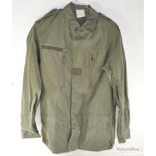 Veste Arm�e Fran�aise F1 ann�es 1980. Vert. 96L (taille M)