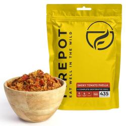 Repas d&eacute;shydrat&eacute; Firepot Pa&euml;lla aux tomates fum&eacute;es