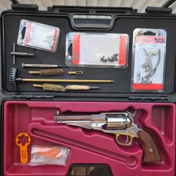REMINGTON 1858 SHERIFF INOX PIETTA + ACCESSOIRES & MALLETTE