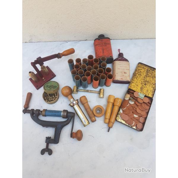 lot rechargement sertisseur cal 12