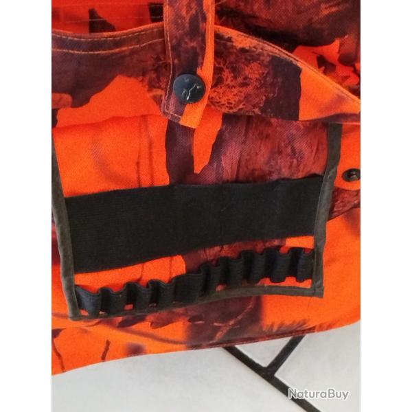 veste percussion 3 xl camo fluo