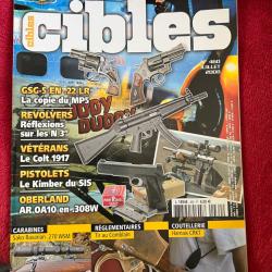 Colt 1917, M16/AR15... revue CIBLES num&eacute;ro 460 juillet 2008