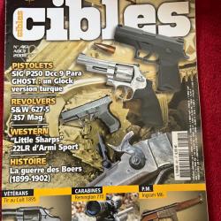 Colt 1895,S&W 627-5... revue CIBLES num&eacute;ro 461 aout 2008