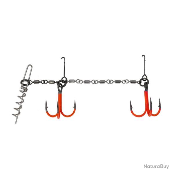 STINGER DOUBLE PIKE CHAIN UV ORANGE - L - VMC