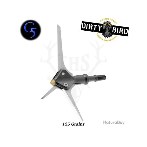 G5 Dirty Bird 125 gr - Lame de chasse m�canique sp�ciale Oies & Oiseaux