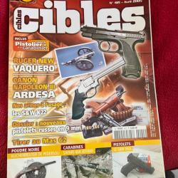 MAS 62, Ruger New Vaquero... revue CIBLES no 421 avril 2005