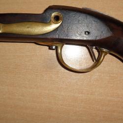 crosse et ses garnitures de pistolet 1822