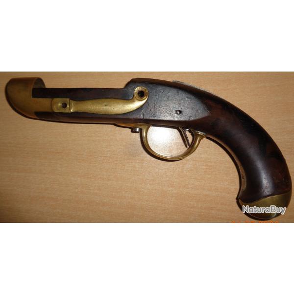 crosse et ses garnitures de pistolet 1822