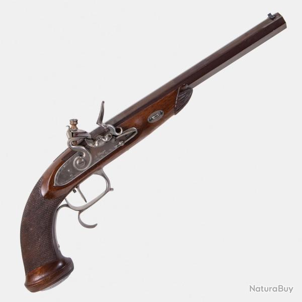 Pistolet Pedersoli Model "Le Page" Cal .45 Lisse