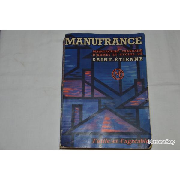 CATALOGUE MANUFRANCE 1964-MANUFACTURE D'ARMES ET CYCLES DE SAINT ETIENNE-ARME CHASSE-PECHE-VELO