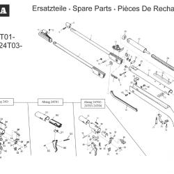 BILLE D'ARMEMENT DIANA 24-45/48-54