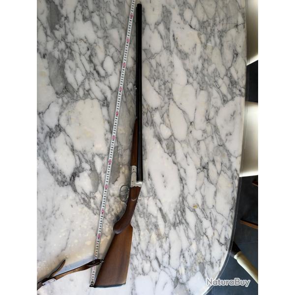 Ancien Fusil juxtapose Saint-�tienne (le chasseur) calibre 12/70