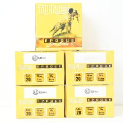250 Cartouches Tunet Epoque Zinc Etain cal 20