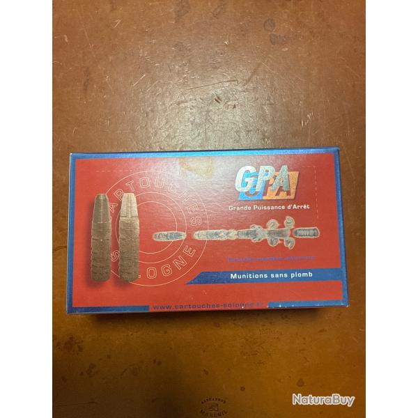 boite de balles GPA 7x65R 150gr-9.7g