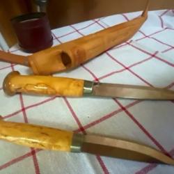 Couteau finlandais trousse de chasse