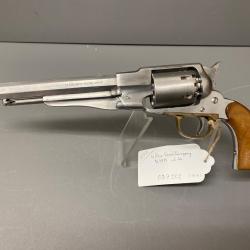 Revolver HILTON GUN COMPANY r&eacute;plique Remington 1858 calibre 44PN En acier poli