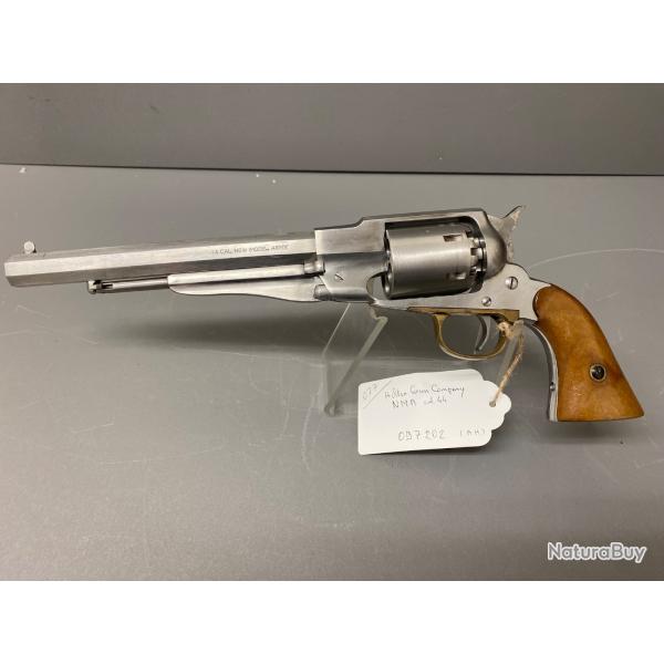 Revolver HILTON GUN COMPANY r�plique Remington 1858 calibre 44PN En acier poli