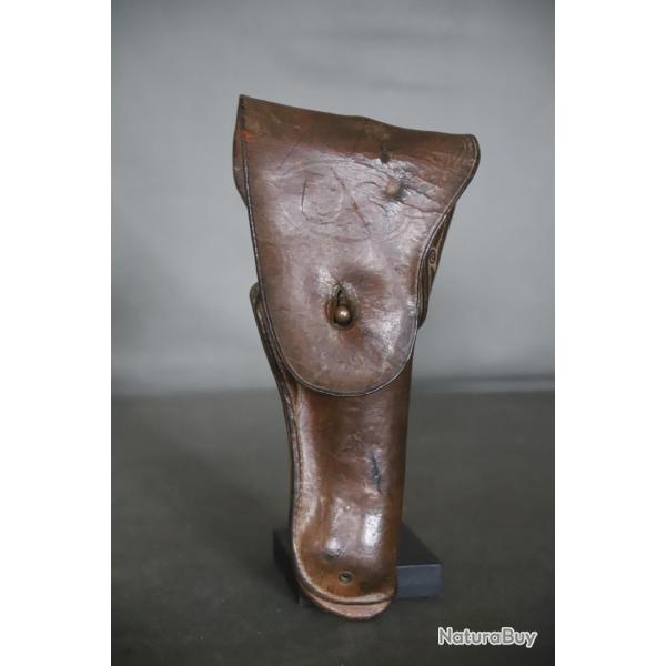 Holster Am�ricain en cuir pour colt 1911 - Etats-Unis, 1�re guerre mondiale, dat� 1917