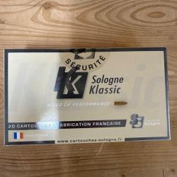 boite de balle sologne  7mm 08 rem nosler bt 150gr-9.7g