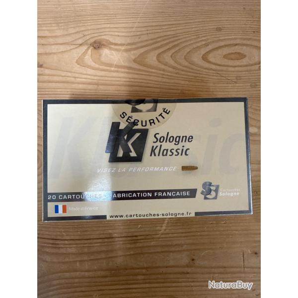boite de balle sologne  7mm 08 rem nosler bt 150gr-9.7g