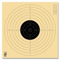 Cibles pistolet 10 m&egrave;tres non num&eacute;rot&eacute;es ISSF GEF par 200