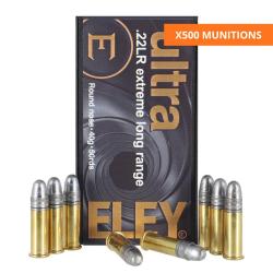 BOITE DE .22LR ULTRA EXTREME LONG RANGE X500 - ELEY